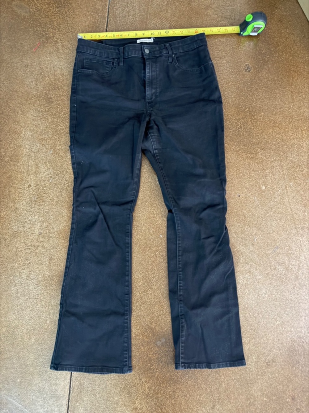 Levi’s 725 High Rise Bootcut Jeans, Black, Size 33 - Picture 4 of 6